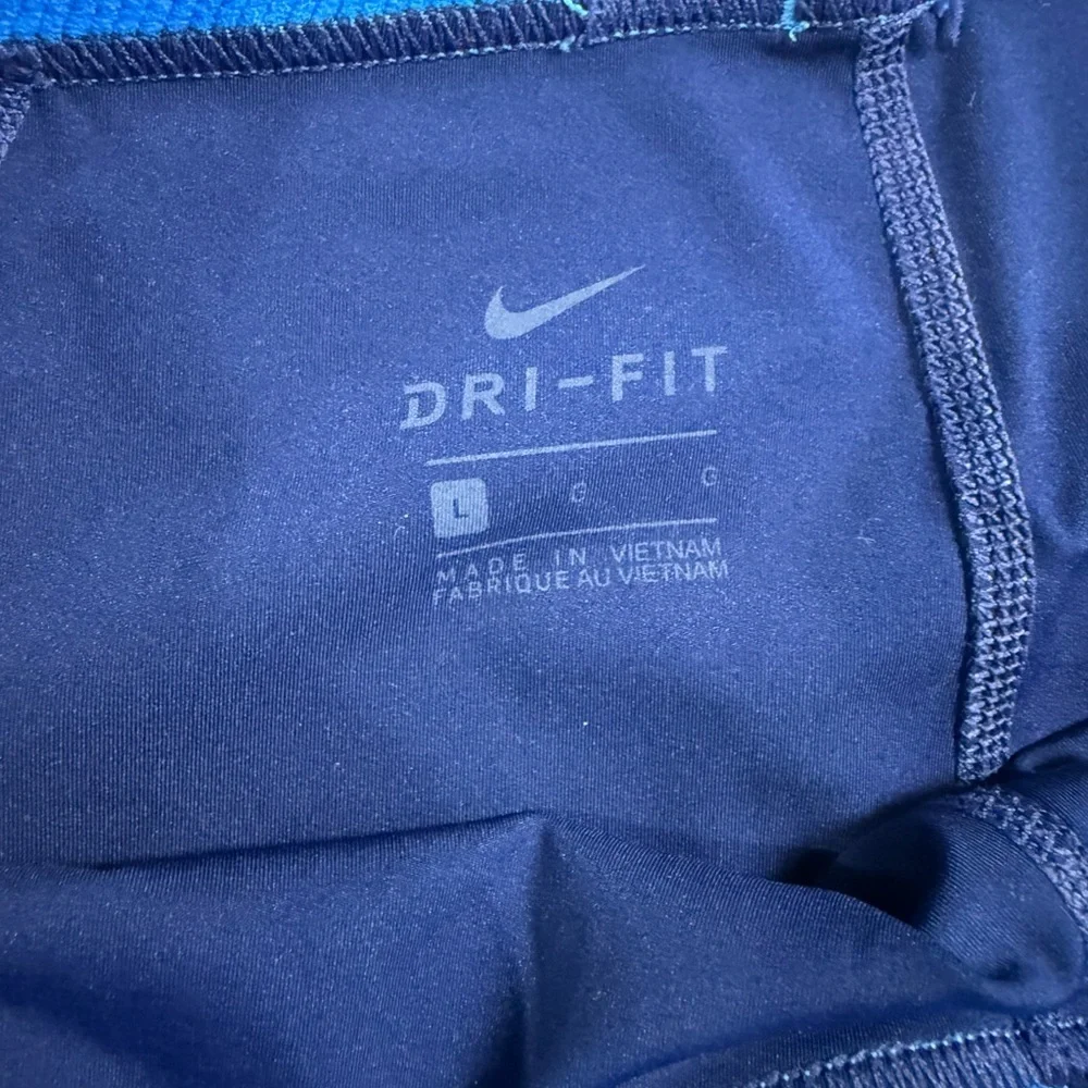 Nike Pro Blue 3” Women’s Large Training Biker Track Shorts